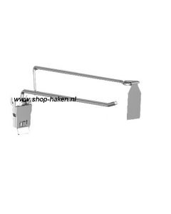 Klaphaak D.100 mm Ø4.8, enkel vv prijsschild