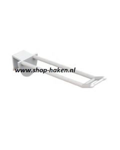 Kartonhaak dubbele gesloten met smalle houder voor 16mm plastic 