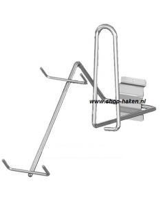 Schoenenpresentatie haak tbv lamel 400 mm