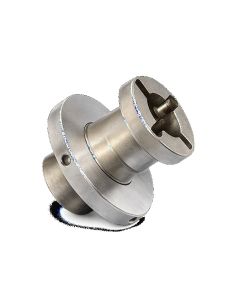 Vloerpunt/adaptor voor montage op hout of beton