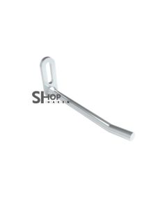 Gereedschaphaak voorzijde schuin Ø4mm D170 mm