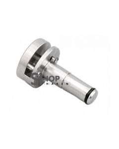 Kaarthouder tbv 4 mm reclame bord/kaart in Alu mat nikkel.