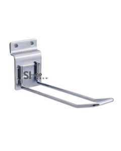 Lamelhaak dubbel onderaan geplaatst