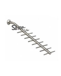 Afhangende presentatie tbv stropdassen in RVS