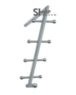 Garderobe in rvs mat