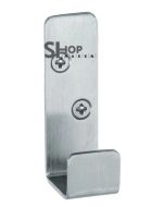 Paskamerhaak enkel in rvs mat