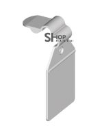 Prijsschild kunststof wit