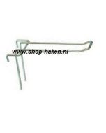 Rasterhaak dubbel tbv raster tot lengte 100mm